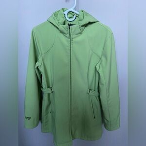 Marika jacket,long style,green size medium